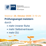 Prüfungsnervös & Prüfungsängstlich ? - IHK OL und Marion Höppner