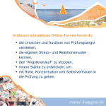 Prüfungsnervös & Prüfungsängstlich ? - IHK OL und Marion Höppner